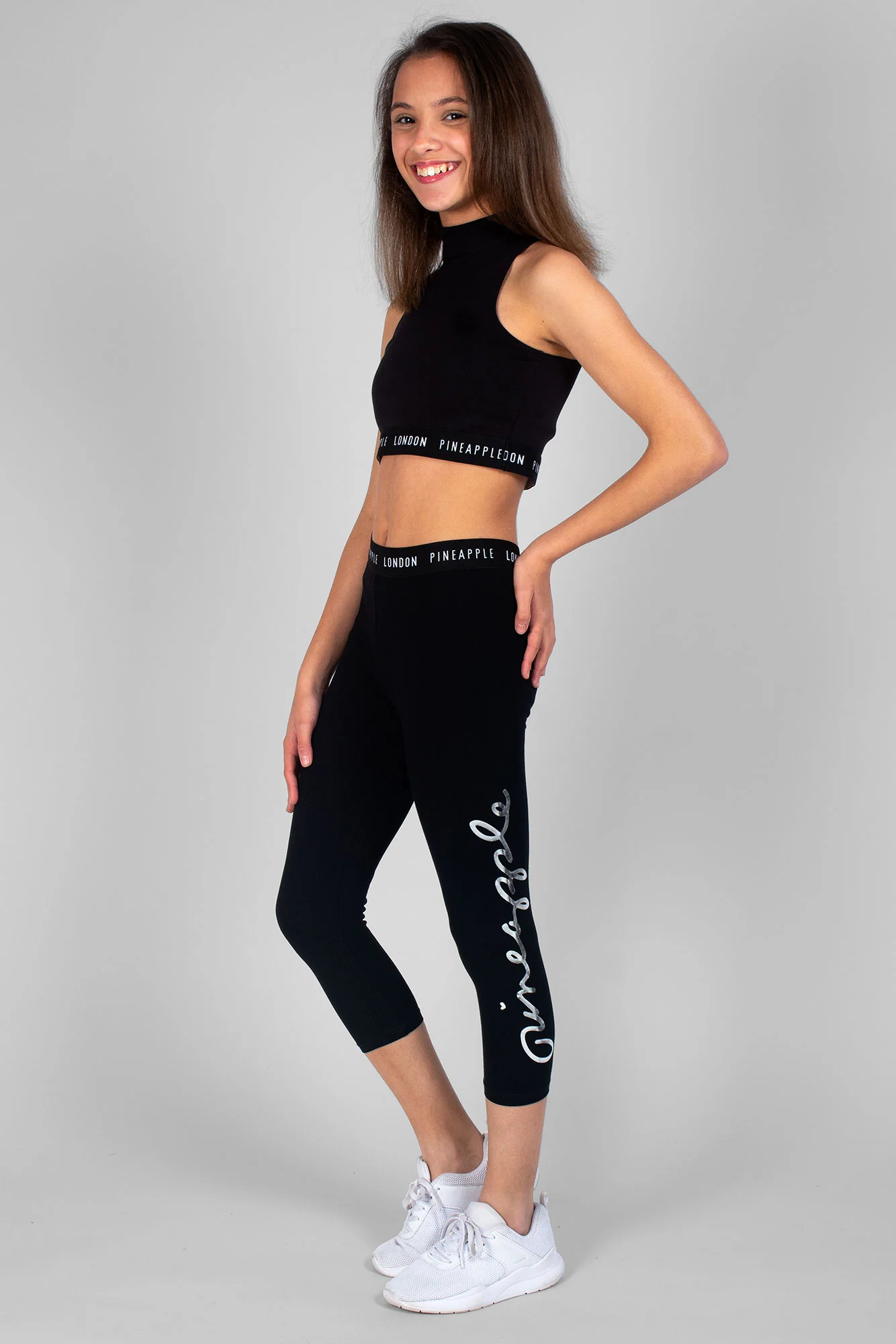 Script Crop Leggings - Image 3