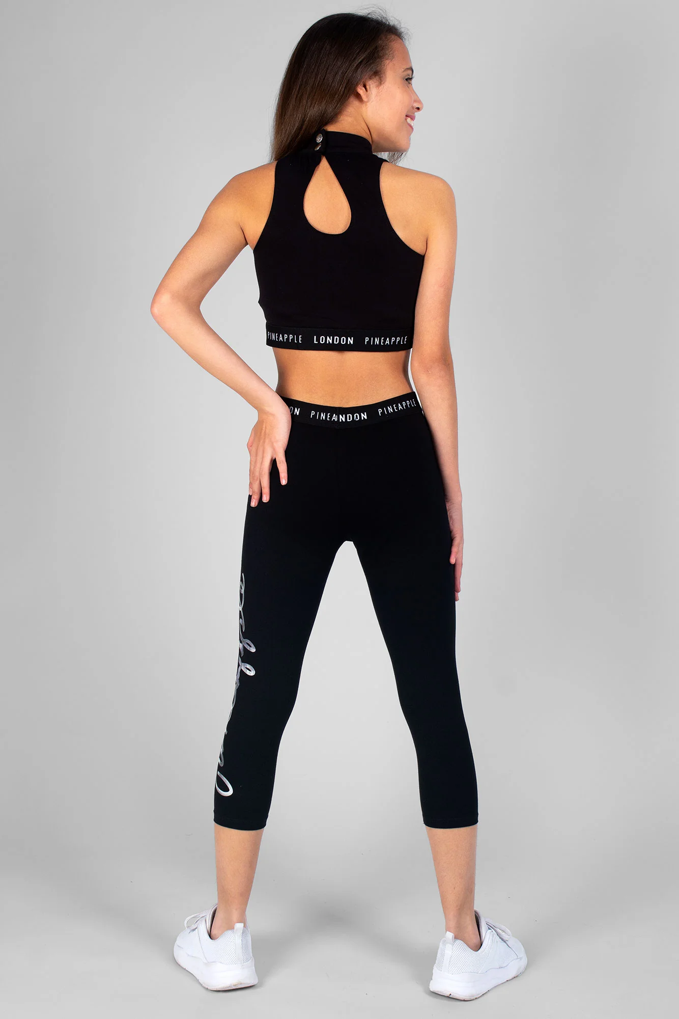 Script Crop Leggings - Image 4