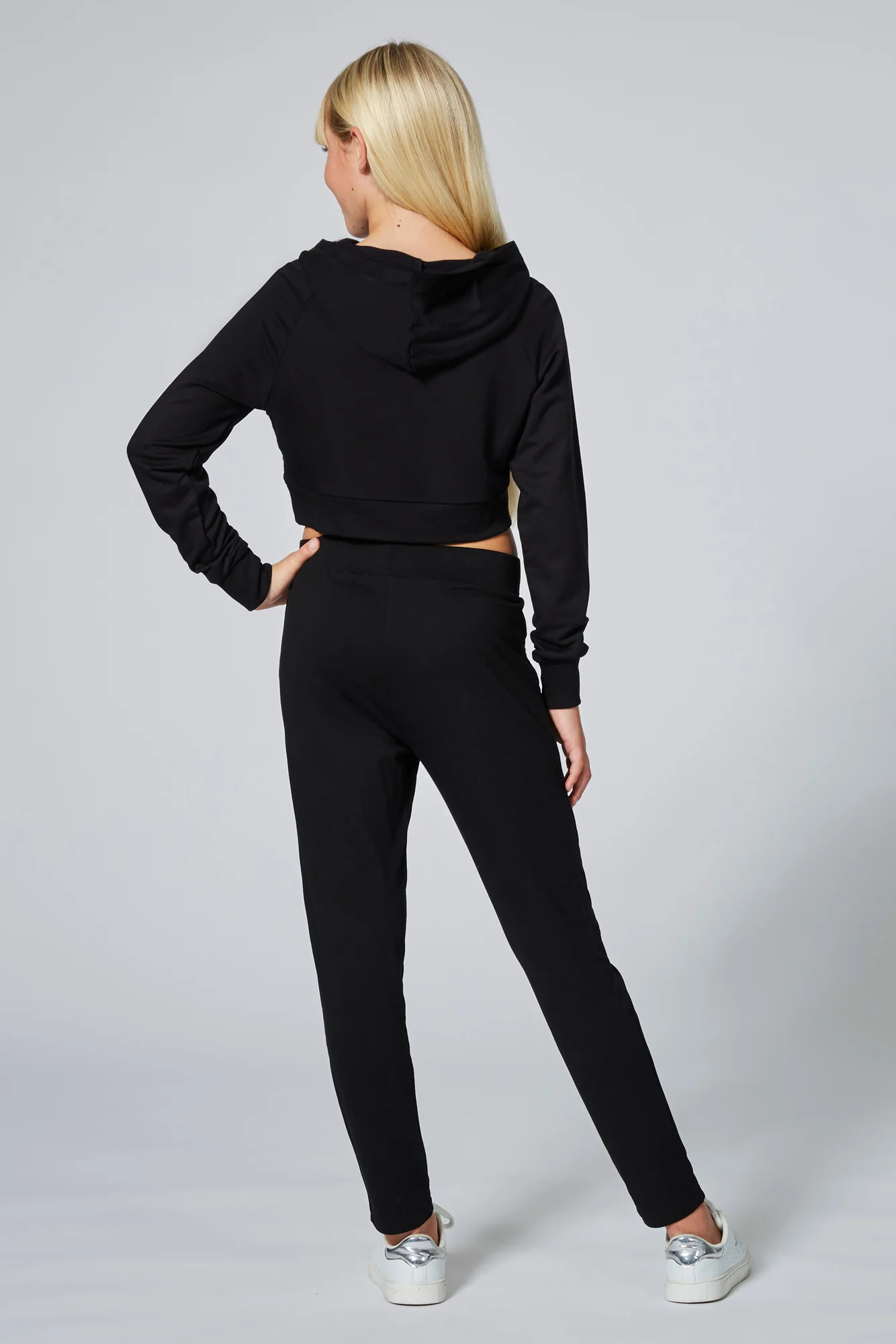 Viscose Relaxed Fit Jersey Joggers - Image 4