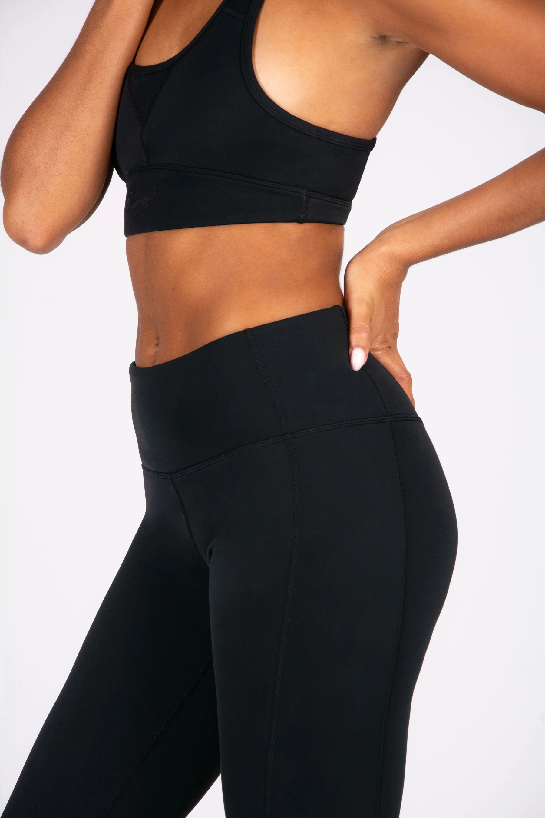 Super Soft High Waisted Yoga Bootcut Jersey Trouser Pants - Image 5