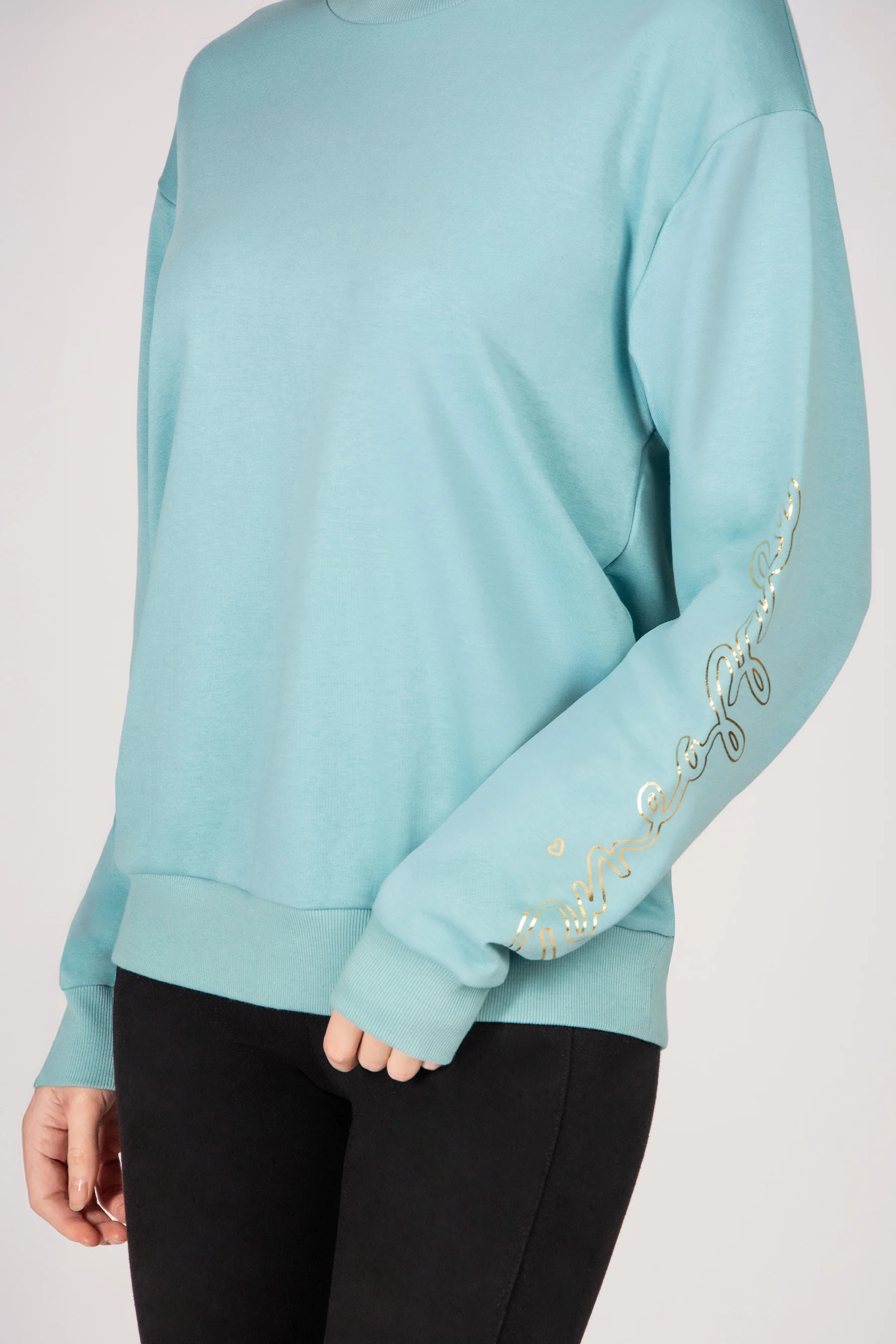 Pineapple Oversized Sweat Top - Image 3