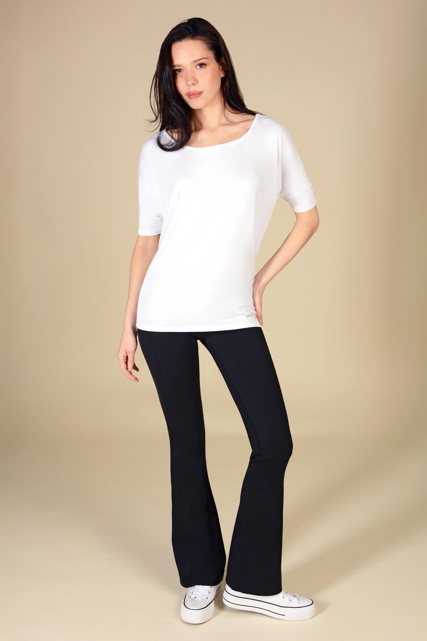 Monroe Short Sleeve Jersey Top - Image 3