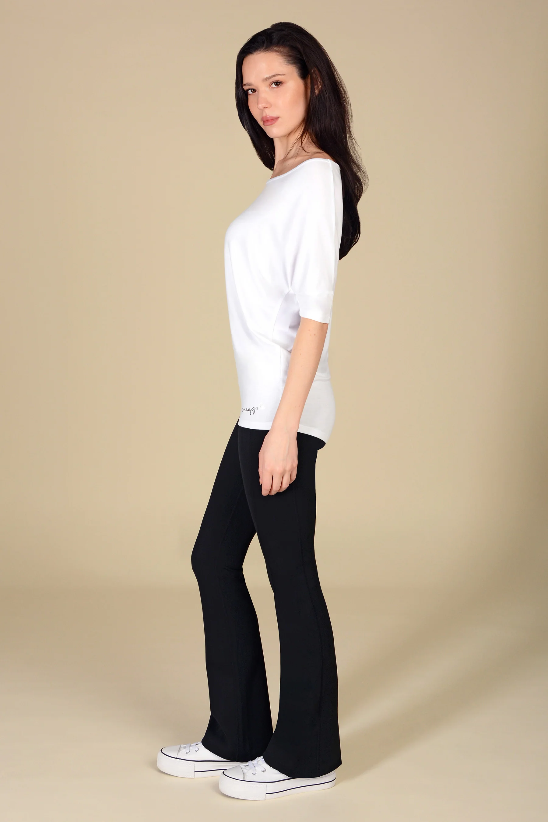 Monroe Short Sleeve Jersey Top - Image 4